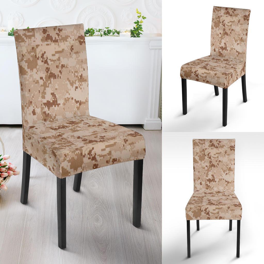 Marine Military Camouflage Camo Pattern Print Chair Cover-grizzshop