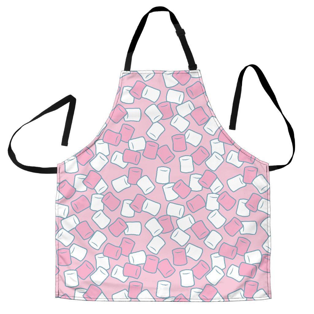 Marshmallow Colorful Print Pattern Men's Apron-grizzshop