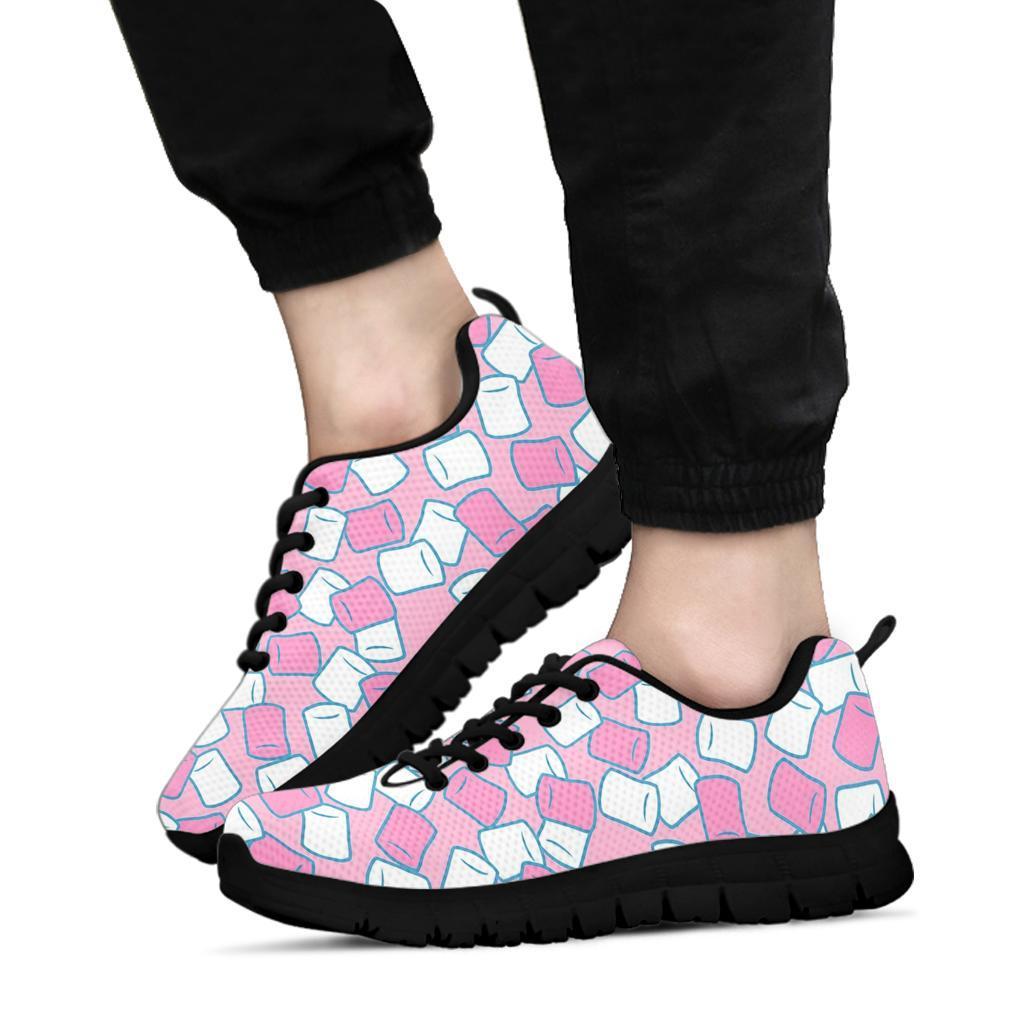Marshmallow Colorful Print Pattern Sneaker Shoes For Men Women-grizzshop