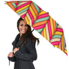 Marshmallow Pattern Print Automatic Foldable Umbrella-grizzshop