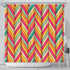 Marshmallow Pattern Print Bathroom Shower Curtain-grizzshop