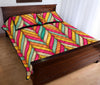 Marshmallow Pattern Print Bed Set Quilt-grizzshop