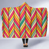 Marshmallow Pattern Print Hooded Blanket-grizzshop