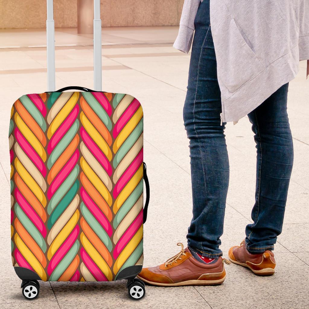 Marshmallow Pattern Print Luggage Cover Protector-grizzshop