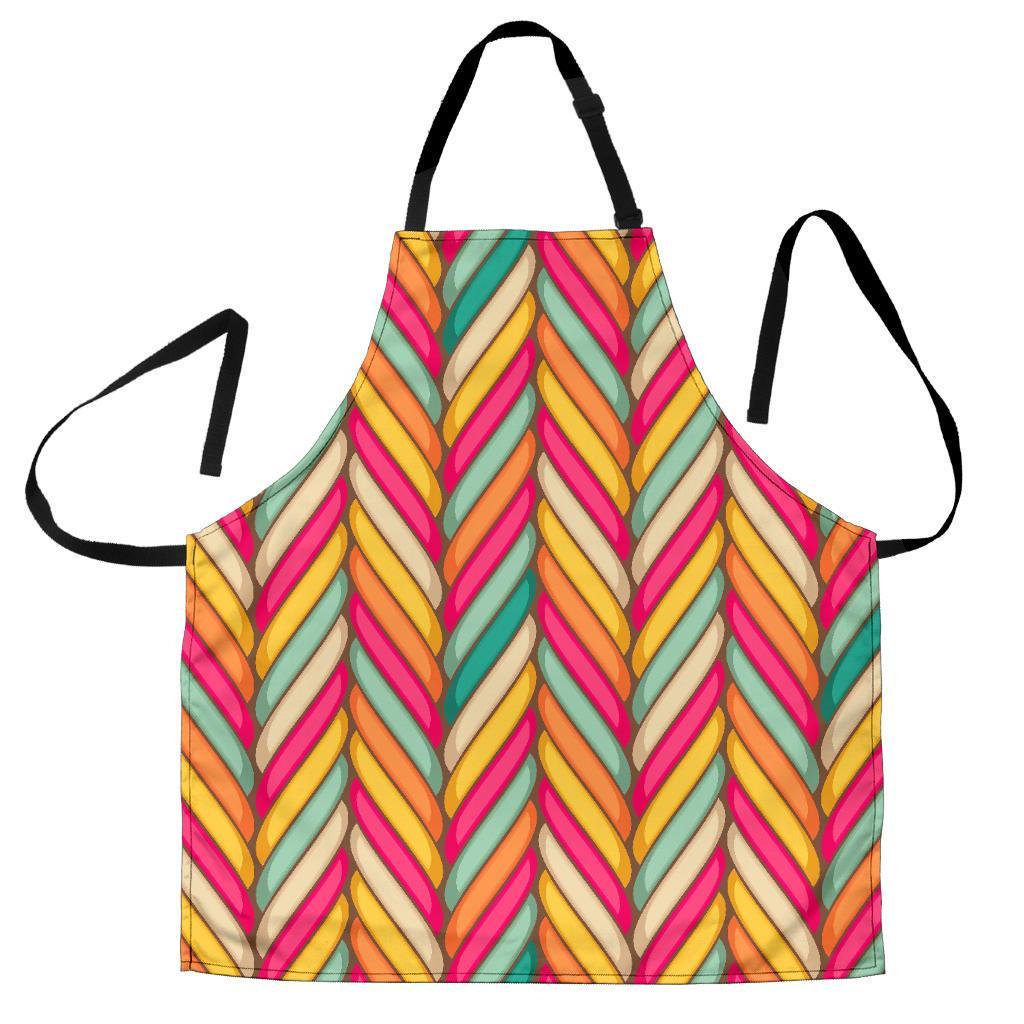 Marshmallow Pattern Print Men's Apron-grizzshop