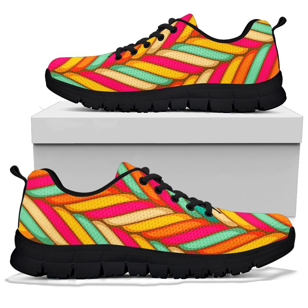 Marshmallow Pattern Print Sneaker Shoes For Men Women-grizzshop