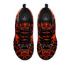 Mask Red Samurai Print Black Sneaker-grizzshop