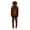 Mask Samurai Warrior Print Women's Pajamas-grizzshop