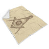 Masonic Freemason Throw Blanket-grizzshop