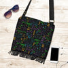 Math Pattern Print Crossbody Bags-grizzshop