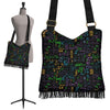 Math Pattern Print Crossbody Bags-grizzshop