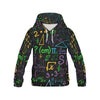 Math Pattern Print Women Pullover Hoodie-grizzshop