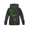 Math Pattern Print Women Pullover Hoodie-grizzshop