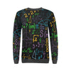 Math Pattern Print Women's Sweatshirt-grizzshop