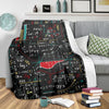 Math Print Pattern Blanket-grizzshop