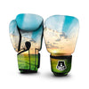 Meadow Sunrise Print Boxing Gloves-grizzshop