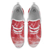 Meat Wagyu Beef Print White Athletic Shoes-grizzshop