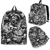 Mechanic Pattern Print Backpack-grizzshop