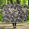 Mechanic Pattern Print Hooded Blanket-grizzshop