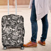 Mechanic Pattern Print Luggage Cover Protector-grizzshop