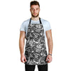 Mechanic Pattern Print Men's Apron-grizzshop