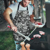 Mechanic Pattern Print Men's Apron-grizzshop