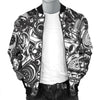 Mechanic Pattern Print Men's Bomber Jacket-grizzshop