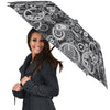 Mechanic Print Pattern Automatic Foldable Umbrella-grizzshop