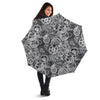 Mechanic Print Pattern Automatic Foldable Umbrella-grizzshop