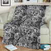 Mechanic Print Pattern Blanket-grizzshop