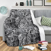 Mechanic Print Pattern Blanket-grizzshop