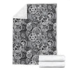 Mechanic Print Pattern Blanket-grizzshop