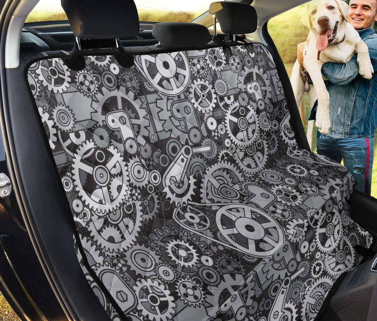 Mechanic Print Pattern Pet Car Seat Cover-grizzshop