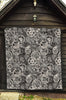 Mechanic Print Pattern Quilt-grizzshop