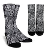 Mechanic Print Pattern Unisex Crew Socks-grizzshop