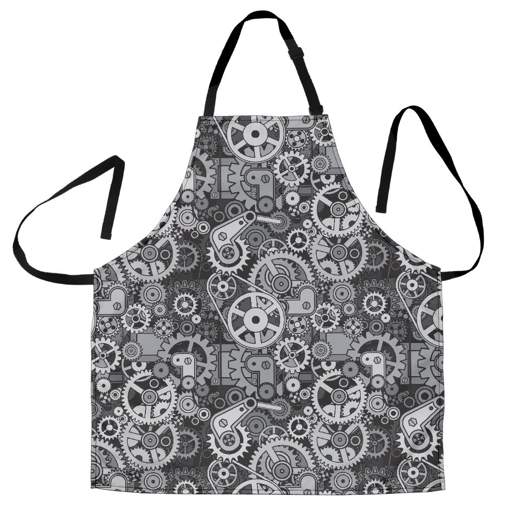 Mechanic Print Pattern Women's Apron-grizzshop