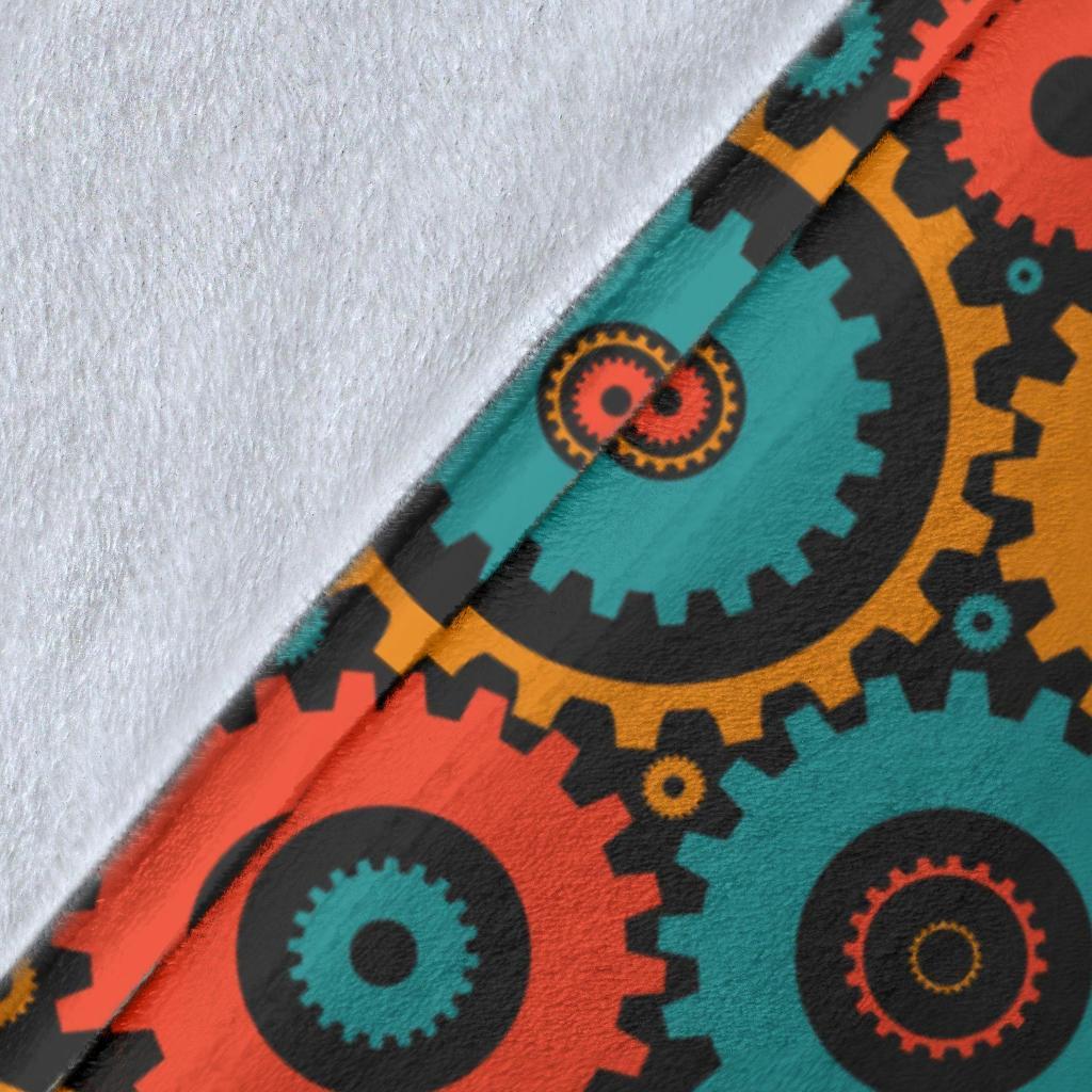 Mechanic Colorful Pattern Print Blanket-grizzshop