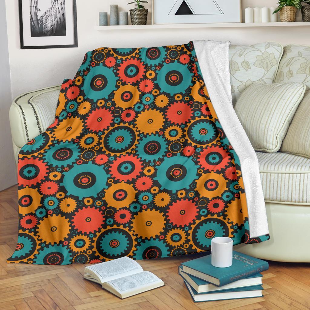 Mechanic Colorful Pattern Print Blanket-grizzshop