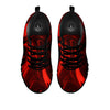 Melt Red Acid Print Black Sneaker-grizzshop