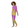 Melted Ice Cream Pink Print Women's Pajamas-grizzshop