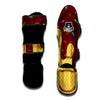 Melted Ice Cream Print Muay Thai Shin Guards-grizzshop