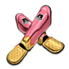 Melted Strawberry Ice Cream Print Muay Thai Shin Guards-grizzshop