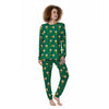 Melted Vanilla Ice Cream Print Pattern Women's Pajamas-grizzshop