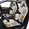 Meow Cat Print Car Seat Covers-grizzshop