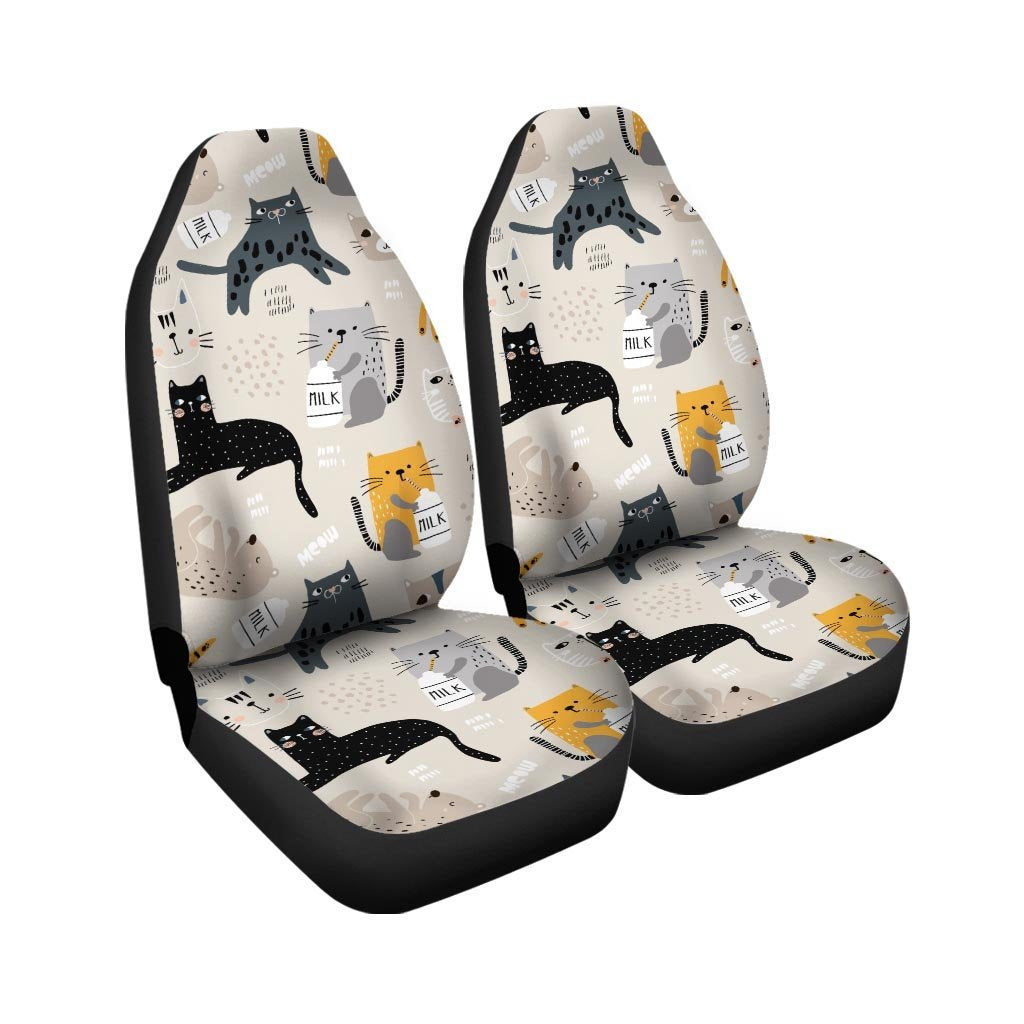 Cat print car seat covers best sale