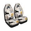 Meow Cat Print Car Seat Covers-grizzshop