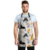 Meow Cat Print Men's Apron-grizzshop