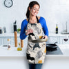 Meow Cat Print Women's Apron-grizzshop