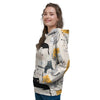 Meow Cat Print Women's Hoodie-grizzshop