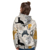 Meow Cat Print Women's Hoodie-grizzshop